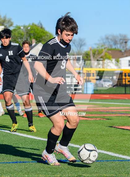 Thumbnail 2 in Massapequa vs Hicksville (Sect VIII Class AA Final) photogallery.