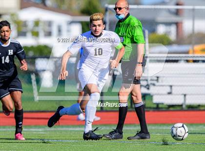 Thumbnail 2 in Massapequa vs Hicksville (Sect VIII Class AA Final) photogallery.