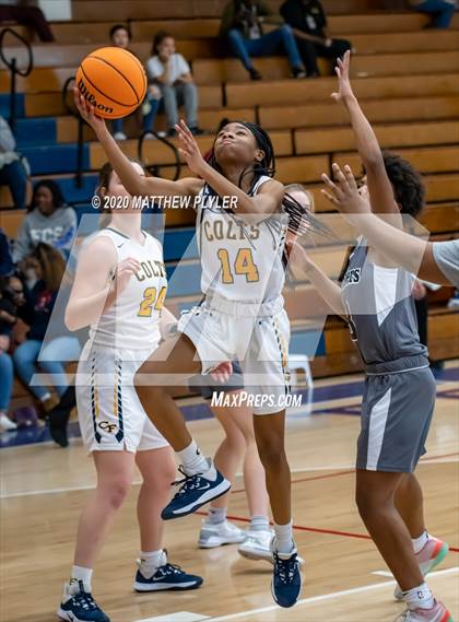 Thumbnail 3 in Trinity Christian vs. Cape Fear (MLK Dream Jam at Terry Sanford) photogallery.