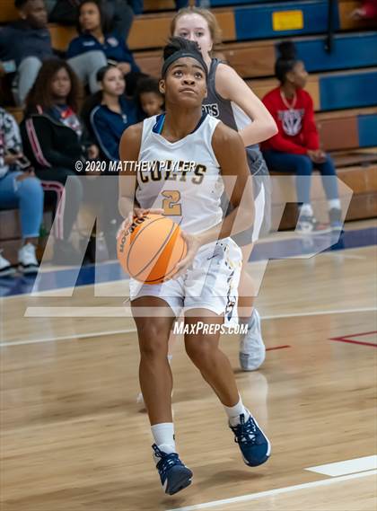 Thumbnail 2 in Trinity Christian vs. Cape Fear (MLK Dream Jam at Terry Sanford) photogallery.