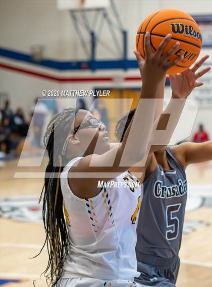 Thumbnail 1 in Trinity Christian vs. Cape Fear (MLK Dream Jam at Terry Sanford) photogallery.