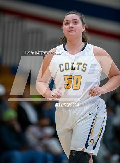 Thumbnail 2 in Trinity Christian vs. Cape Fear (MLK Dream Jam at Terry Sanford) photogallery.