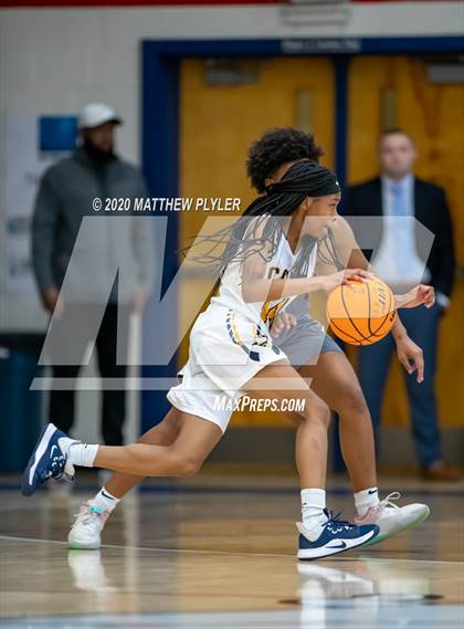 Thumbnail 2 in Trinity Christian vs. Cape Fear (MLK Dream Jam at Terry Sanford) photogallery.