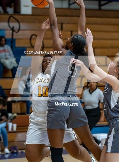 Thumbnail 1 in Trinity Christian vs. Cape Fear (MLK Dream Jam at Terry Sanford) photogallery.