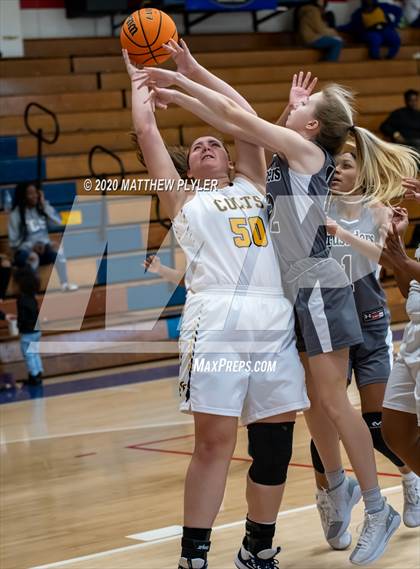 Thumbnail 2 in Trinity Christian vs. Cape Fear (MLK Dream Jam at Terry Sanford) photogallery.