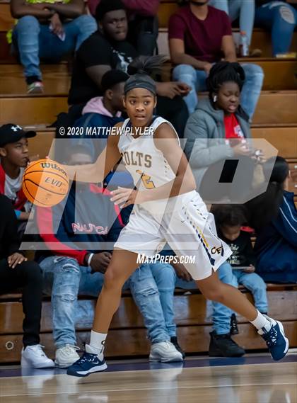 Thumbnail 2 in Trinity Christian vs. Cape Fear (MLK Dream Jam at Terry Sanford) photogallery.
