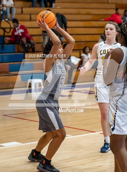 Thumbnail 3 in Trinity Christian vs. Cape Fear (MLK Dream Jam at Terry Sanford) photogallery.