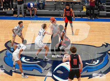 Thumbnail 1 in Olathe West vs. Shawnee Mission Northwest (KSHSAA 6A Sub-State) photogallery.