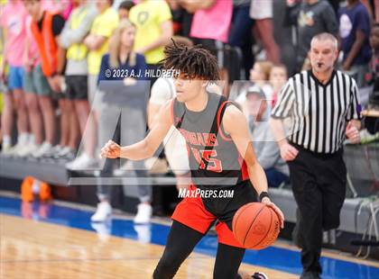 Thumbnail 1 in Olathe West vs. Shawnee Mission Northwest (KSHSAA 6A Sub-State) photogallery.