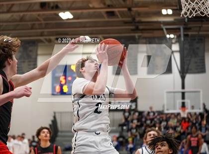 Thumbnail 1 in Olathe West vs. Shawnee Mission Northwest (KSHSAA 6A Sub-State) photogallery.