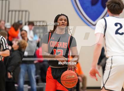 Thumbnail 3 in Olathe West vs. Shawnee Mission Northwest (KSHSAA 6A Sub-State) photogallery.