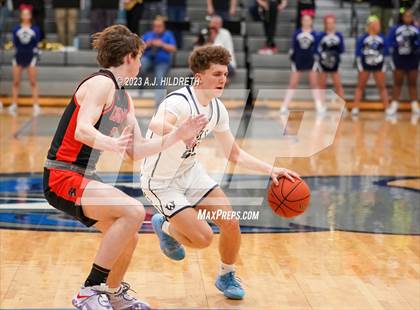 Thumbnail 1 in Olathe West vs. Shawnee Mission Northwest (KSHSAA 6A Sub-State) photogallery.
