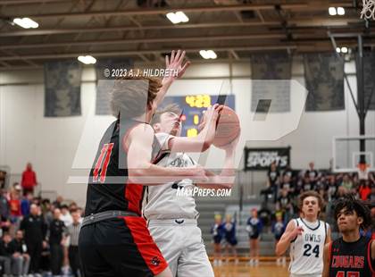 Thumbnail 3 in Olathe West vs. Shawnee Mission Northwest (KSHSAA 6A Sub-State) photogallery.