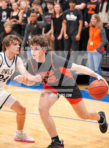 Thumbnail 1 in Olathe West vs. Shawnee Mission Northwest (KSHSAA 6A Sub-State) photogallery.