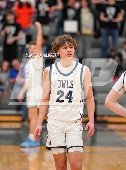 Thumbnail 3 in Olathe West vs. Shawnee Mission Northwest (KSHSAA 6A Sub-State) photogallery.