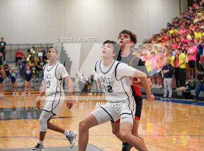 Thumbnail 1 in Olathe West vs. Shawnee Mission Northwest (KSHSAA 6A Sub-State) photogallery.