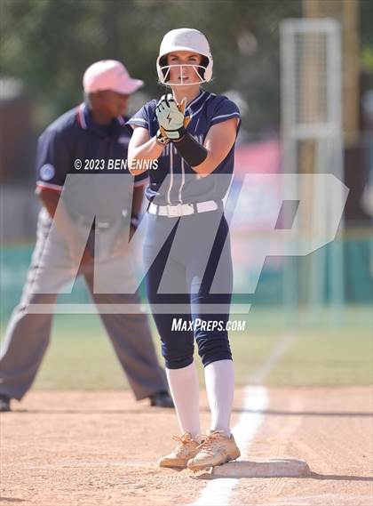 Thumbnail 1 in Mount Vernon vs Temple (GHSA 1A D1 State Tournament) photogallery.