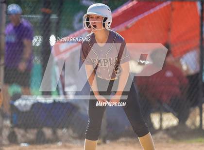 Thumbnail 2 in Mount Vernon vs Temple (GHSA 1A D1 State Tournament) photogallery.