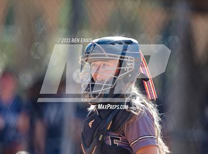 Thumbnail 2 in Mount Vernon vs Temple (GHSA 1A D1 State Tournament) photogallery.