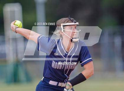 Thumbnail 3 in Mount Vernon vs Temple (GHSA 1A D1 State Tournament) photogallery.
