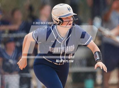 Thumbnail 1 in Mount Vernon vs Temple (GHSA 1A D1 State Tournament) photogallery.