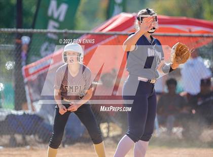 Thumbnail 1 in Mount Vernon vs Temple (GHSA 1A D1 State Tournament) photogallery.