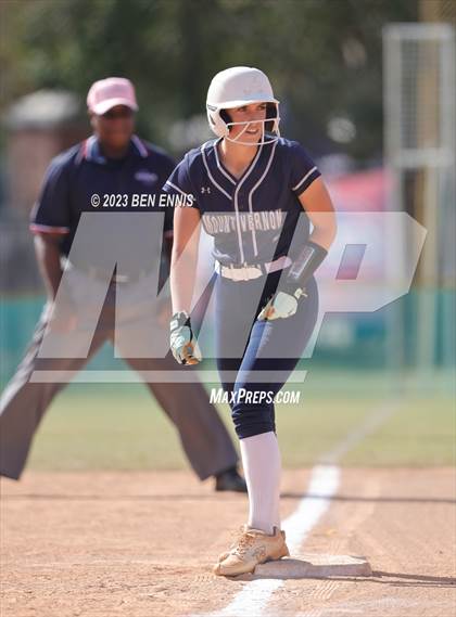 Thumbnail 1 in Mount Vernon vs Temple (GHSA 1A D1 State Tournament) photogallery.