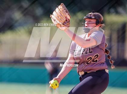 Thumbnail 3 in Mount Vernon vs Temple (GHSA 1A D1 State Tournament) photogallery.