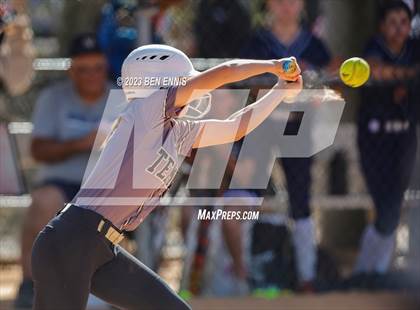 Thumbnail 1 in Mount Vernon vs Temple (GHSA 1A D1 State Tournament) photogallery.