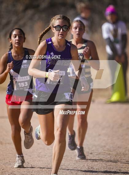 Thumbnail 1 in CHSAA 3A Cross Country Final photogallery.