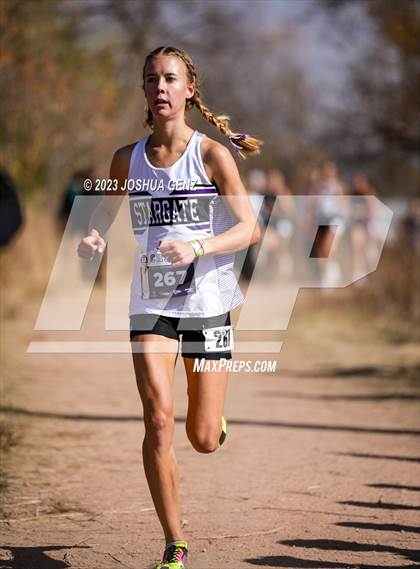 Thumbnail 1 in CHSAA 3A Cross Country Final photogallery.