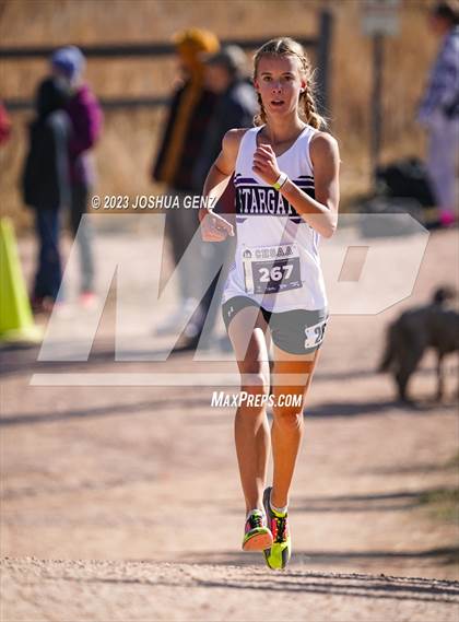 Thumbnail 2 in CHSAA 3A Cross Country Final photogallery.
