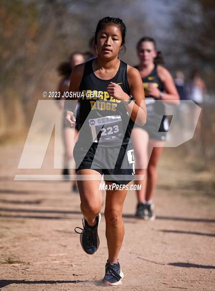 Thumbnail 1 in CHSAA 3A Cross Country Final photogallery.