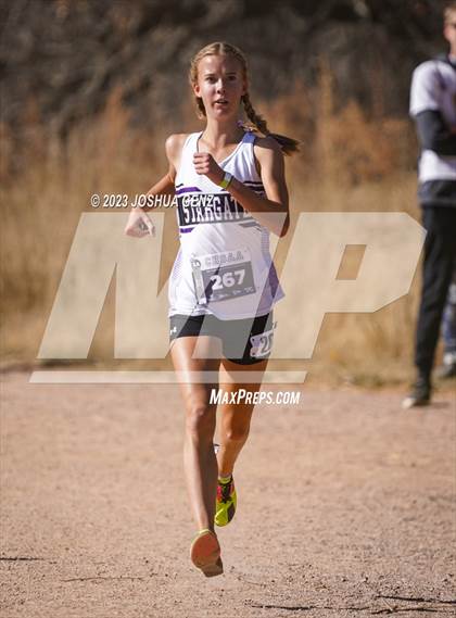 Thumbnail 2 in CHSAA 3A Cross Country Final photogallery.