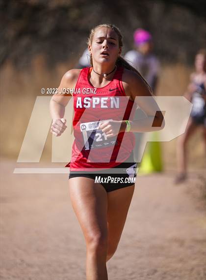 Thumbnail 2 in CHSAA 3A Cross Country Final photogallery.