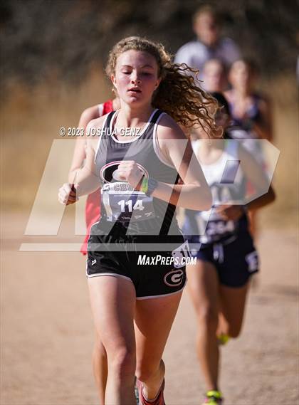 Thumbnail 2 in CHSAA 3A Cross Country Final photogallery.