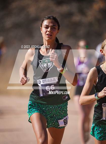 Thumbnail 2 in CHSAA 3A Cross Country Final photogallery.