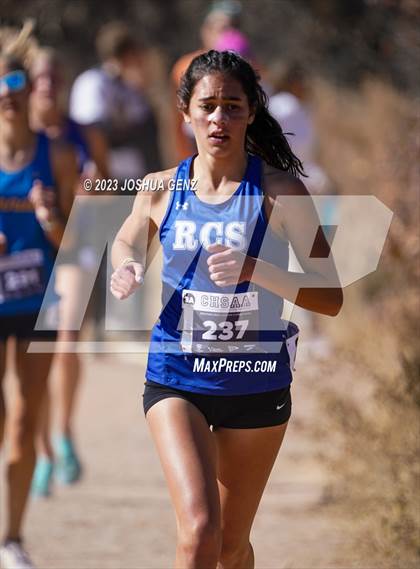 Thumbnail 1 in CHSAA 3A Cross Country Final photogallery.