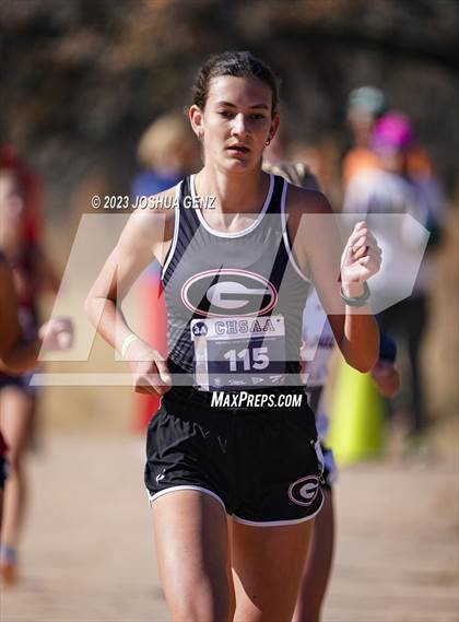 Thumbnail 1 in CHSAA 3A Cross Country Final photogallery.
