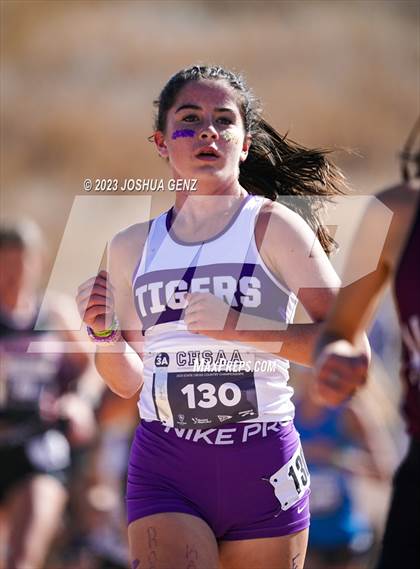Thumbnail 2 in CHSAA 3A Cross Country Final photogallery.