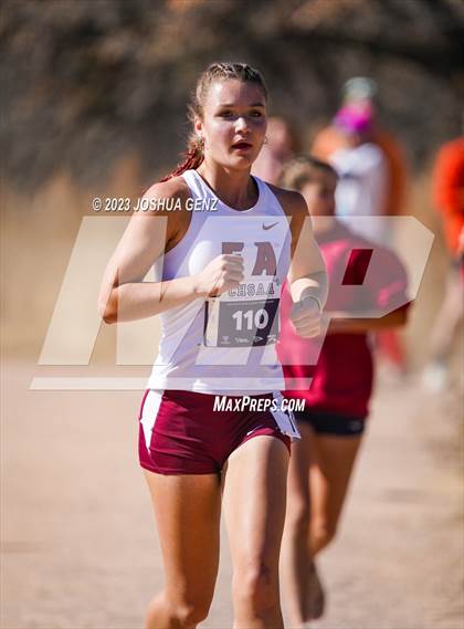Thumbnail 1 in CHSAA 3A Cross Country Final photogallery.