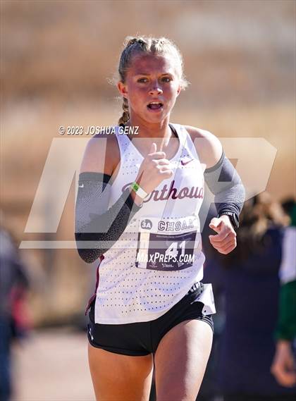 Thumbnail 2 in CHSAA 3A Cross Country Final photogallery.