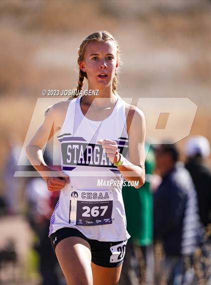 Thumbnail 3 in CHSAA 3A Cross Country Final photogallery.