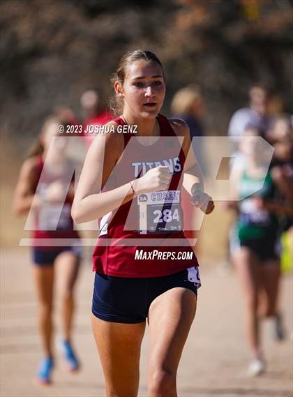 Thumbnail 3 in CHSAA 3A Cross Country Final photogallery.