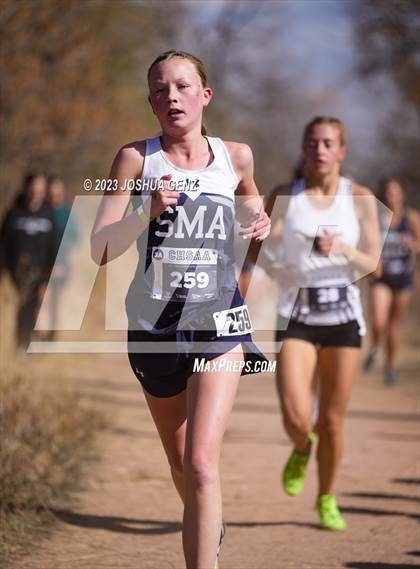 Thumbnail 2 in CHSAA 3A Cross Country Final photogallery.