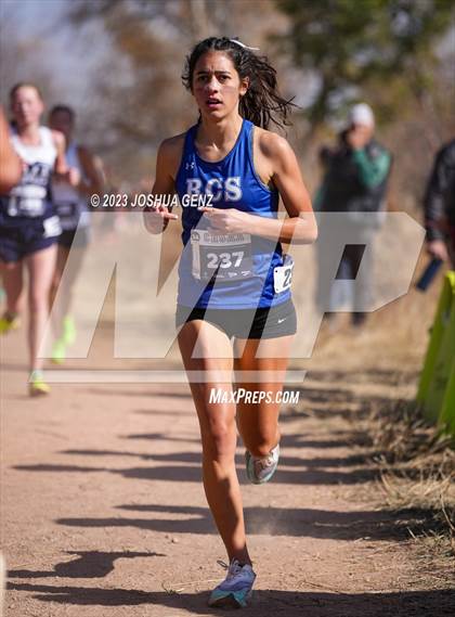 Thumbnail 3 in CHSAA 3A Cross Country Final photogallery.
