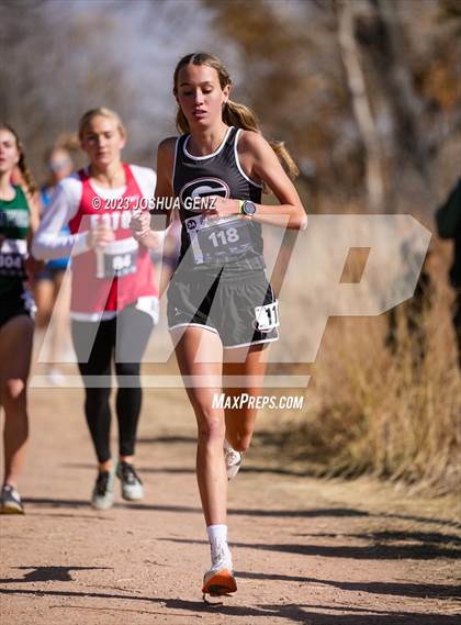 Thumbnail 3 in CHSAA 3A Cross Country Final photogallery.
