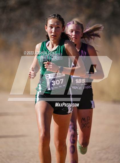 Thumbnail 1 in CHSAA 3A Cross Country Final photogallery.