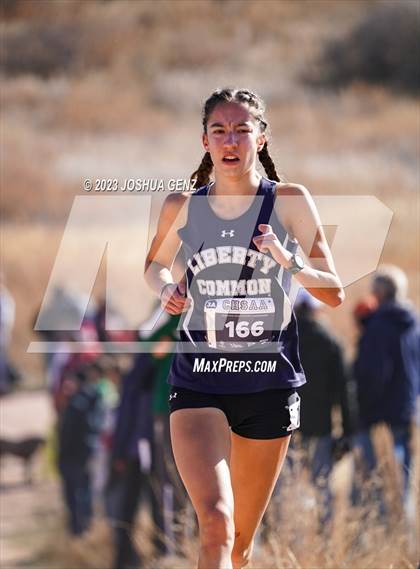 Thumbnail 3 in CHSAA 3A Cross Country Final photogallery.