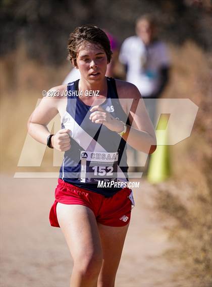 Thumbnail 2 in CHSAA 3A Cross Country Final photogallery.